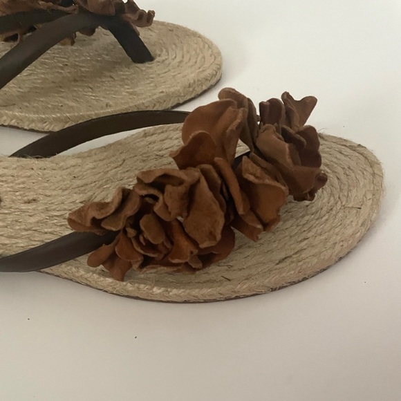 Nara Shoes Pedro Land T Moro Woven Flower Slip On Sandal New In Box - Picture 4 of 6